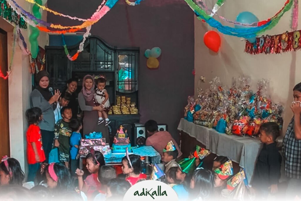 dekorasi ulang tahun di rumah