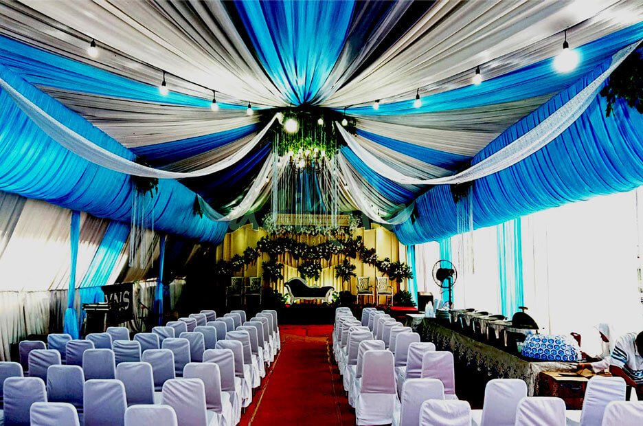 Cara menentukan ukuran tenda untuk 200 tamu